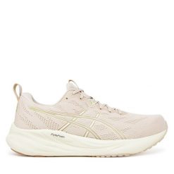 Buty do biegania Asics. Szare buty do biegania ASICS, bez wzorów, bez zapięcia, do biegania. Za 489.99 zł.