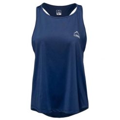 Tank Top Damski Jarma. Niebieskie topy ELBRUS, bez wzorów, bez kołnierzyka, bez ramiączek. Za 94.99 zł.