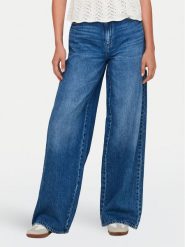 JDY Jeansy Carina 15335489 Niebieski Wide Leg. Niebieskie jeansy JDY, l, bez wzorów, z bawełny. Za 199.99 zł.