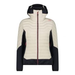 Kurtka damska turystyczna CMP 34Z2486. Białe kurtki narciarskie CMP, na zimę, m, bez wzorów, bez kaptura, narciarskie. Za 614.00 zł.