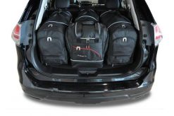 Torby Do Bagażnika Nissan X-Trail 2014-2022 4Szt Kjust. Czarne torby podróżne KJUST, bez wzorów, z kauczuku. Za 1,250.00 zł.