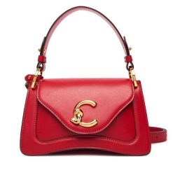 Torebka Coccinelle. Czerwone torebki klasyczne Coccinelle, bez wzorów, klasyczne, bez dodatków. Za 1,309.00 zł.