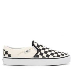 Trampki Vans. Czarne trampki Vans, bez wzorów, bez zapięcia. Za 299.99 zł.