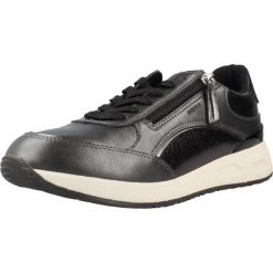 Buty GEOX D65NQB 0BC22 D BULMYA Czarny. Czarne buty trekkingowe Geox, z syntetyku, bez zapięcia. Za 391.99 zł.