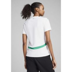 Damska koszulka domowa Senegal 2025 PUMA White Sport Green. Białe t-shirty sportowe Puma, xl, z aplikacjami, bez ramiączek, do piłki nożnej. Za 419.00 zł.