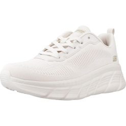 Buty do chodzenia damskie Skechers 117385OFWT. Brązowe buty sportowe lifestyle Skechers, bez wzorów, z gumy, casualowe, bez zapięcia. Za 294.00 zł.