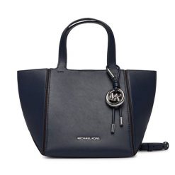 Torebka MICHAEL Michael Kors. Niebieskie shopper bag MICHAEL Michael Kors, bez wzorów, bez dodatków. Za 1,299.00 zł.