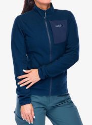 Bluza rozpinana damska Rab Tecton Jacket. Niebieskie bluzy z kapturem RAB, s, bez wzorów, z materiału, bez kaptura. Za 315.50 zł.