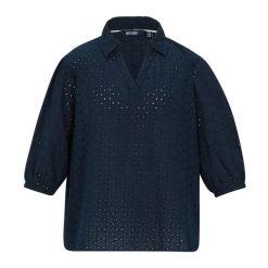 Koszula Damska Nofino Broderie. Niebieskie koszule Regatta, bez wzorów, sportowe, bez kołnierzyka, bez ramiączek. Za 182.99 zł.