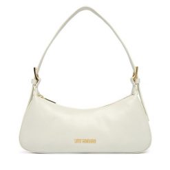 Torebka LOVE MOSCHINO. Białe torebki klasyczne Love Moschino, bez wzorów, klasyczne, bez dodatków. Za 659.99 zł.