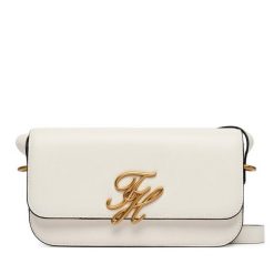 Torebka Tommy Hilfiger. Białe listonoszki Tommy Hilfiger, bez wzorów, bez dodatków. Za 849.99 zł.