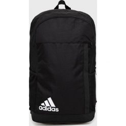 Adidas plecak kolor czarny duży gładki. Czarne plecaki adidas, bez wzorów, z materiału, do ręki, bez dodatków. Za 139.99 zł.