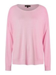 More & More Sweter w kolorze jasnoróżowym rozmiar: 46. Różowe swetry More & More, s, bez wzorów, z wiskozy, klasyczne, bez ramiączek. Za 105.63 zł.