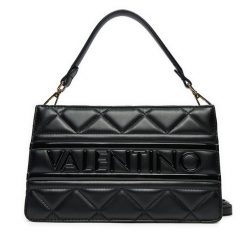 Torebka Valentino. Czarne kopertówki Valentino, bez wzorów, wizytowe, bez dodatków. Za 619.99 zł.