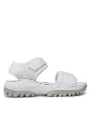Fila Sandały Outdoor Sandal Wmn 1011244.84T Biały. Białe sandały Fila, bez wzorów, z materiału, bez obcasa, na płaskiej podeszwie, bez zapięcia. Za 199.99 zł.