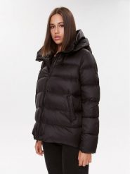 Bomboogie Kurtka puchowa GW 6012 T MNA3 Czarny Regular Fit. Czarne kurtki Bomboogie, na zimę, bez wzorów, z puchu, bez kaptura. Za 1,649.00 zł.