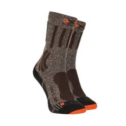 Skarpety trekkingowe X-Socks Trek X Linen Grey Brown. Brązowe skarpetki X-Socks, bez wzorów. Za 75.00 zł.
