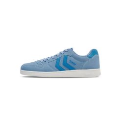 Trenerzy Hummel Perfect TN. Niebieskie buty sportowe lifestyle Hummel, bez wzorów, klasyczne, bez zapięcia. Za 254.50 zł.
