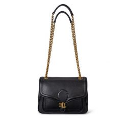 Torebka LAUREN RALPH LAUREN. Czarne kopertówki Lauren Ralph Lauren, bez wzorów, wizytowe, bez dodatków. Za 1,599.00 zł.