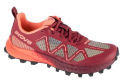 Buty do biegania damskie Inov-8 Mudtalon Speed. Czerwone buty do biegania Inov-8, bez wzorów, z materiału, bez zapięcia, do biegania. Za 549.99 zł.