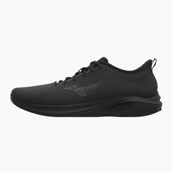 Buty do biegania Mizuno Enerzy Runnerz 2. Czarne buty do biegania Mizuno, bez wzorów, bez zapięcia, do biegania. Za 299.99 zł.