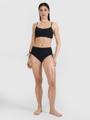 4F Góra od bikini damska - czarna M. Czarne bikini 4f, bez wzorów, z elastanu, eleganckie. Za 59.99 zł.