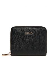 Liu Jo Portfel Ecs M Zip Around AF5156 E0027 Czarny. Czarne portfele Liu Jo, bez wzorów, ze skóry. Za 269.99 zł.