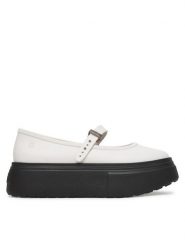 Melissa Baleriny Soft Ballerina Platform Ad 37858 Biały. Białe baleriny Melissa, bez wzorów, z tworzywa sztucznego, bez obcasa, bez zapięcia. Za 498.99 zł.