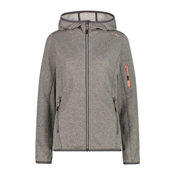 Bluza damska turystyczna CMP 30H5856. Brązowe bluzy CMP, l, bez wzorów, z materiału, bez kaptura, trekkingowe. Za 253.50 zł.