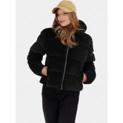 Kurtka Przejściowa Damska Fundango Lina. Czarne kurtki FUNDANGO, bez wzorów, z puchu, eleganckie, bez kaptura. Za 519.90 zł.