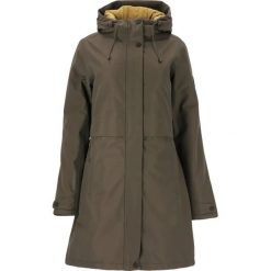 Parka dla kobiet Whistler Mullie W-Pro 10000. Czarne płaszcze WHISTLER, na jesień, bez wzorów, z materiału, bez kaptura. Za 476.50 zł.