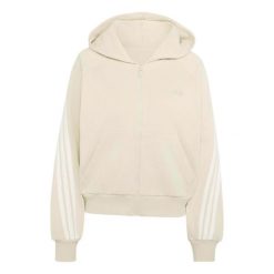 Bluza Adidas Sport W Ak 3S Fz Hd Damskie. Brązowe bluzy z kapturem adidas, s, bez wzorów, z bawełny, z kapturem. Za 396.99 zł.