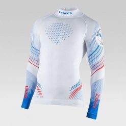 Koszulka termoaktywna UYN Natyon 2.0 France Uw Shirt LG SLTurtle Neck T023. Białe bielizna termoaktywna damska Uyn, bez wzorów, bez ramiączek, narciarskie. Za 519.00 zł.