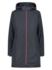 CMP Parka w kolorze antracytowym rozmiar: 38. Czarne płaszcze CMP, m, bez wzorów, z syntetyku, bez kaptura. Za 232.88 zł.