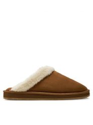 Polo Ralph Lauren Kapcie Slipper Wsw 842957050001 Brązowy. Brązowe kapcie Polo Ralph Lauren, bez wzorów, z materiału. Za 449.99 zł.