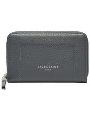 LIEBESKIND BERLIN Skórzany portfel "Frieda" w kolorze szarym - 16 x 9 x 2 cm rozmiar: onesize. Szare portfele Liebeskind Berlin, bez wzorów, z materiału. Za 247.11 zł.