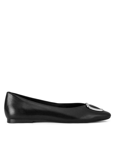 Sergio Bardi Baleriny RST-E1065-04SB Czarny. Czarne baleriny Sergio Bardi, bez wzorów, ze skóry, bez obcasa, bez zapięcia. Za 229.99 zł.