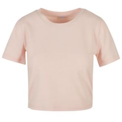Damska Crop Top. Czarne topy BUILD YOUR BRAND, s, bez wzorów, sportowe, bez kołnierzyka, bez ramiączek. Za 56.99 zł.