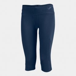 Legginsy do biegania damskie Joma Latino II 3/4. Niebieskie legginsy Joma, bez wzorów. Za 175.99 zł.