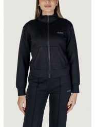 Guess Bluza V5RQ17 KCOB2 Czarny Regular Fit. Czarne bluzy Guess, m, z aplikacjami, z syntetyku, bez kaptura. Za 199.99 zł.