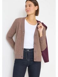 Cecil Kardigan w kolorze jasnobrązowym rozmiar: XL. Brązowe swetry Cecil, xl, bez wzorów, bez ramiączek. Za 196.70 zł.