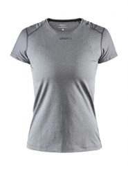 Craft Koszulka sportowa "ADV Essence" w kolorze szarym rozmiar: L. Szare t-shirty sportowe Craft, l, bez wzorów, bez ramiączek, outdoorowe. Za 65.85 zł.