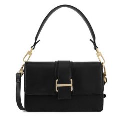 Torebka GINO ROSSI. Czarne torebki klasyczne Gino Rossi, bez wzorów, klasyczne, bez dodatków. Za 249.99 zł.