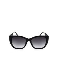 Guess Damskie okulary przeciwsłoneczne w kolorze czarnym rozmiar: 54. Czarne okulary przeciwsłoneczne Guess, z aplikacjami, z tworzywa sztucznego, sztuczne. Za 159.95 zł.