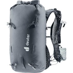 Plecak górski Deuter Vertrail 16 - graphite/tin. Szare plecaki Deuter, bez wzorów, bez dodatków. Za 743.99 zł.