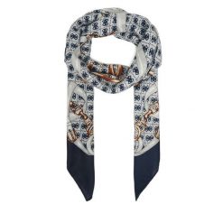 Chusta Guess. Szare chusty Guess, z aplikacjami. Za 199.99 zł.