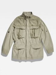 G-Star Parka w kolorze khaki rozmiar: L. Brązowe płaszcze G-Star, l, bez wzorów, z bawełny, retro, bez kaptura. Za 303.78 zł.