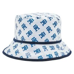 Kapelusz Tommy Hilfiger. Białe kapelusze Tommy Hilfiger, bez wzorów. Za 219.99 zł.