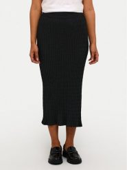 Kaffe Spódnica ołówkowa Silla 10509053 Czarny Regular Fit. Czarne spódnice Kaffe, m, bez wzorów, z wiskozy, ołówkowe. Za 129.99 zł.
