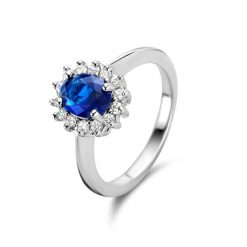 Parte Di Me Pierścionek Parte Di Me Mia Colore Azure - srebro Pierścionki 1 ct Damski. Niebieskie pierścionki Parte Di Me, z cyrkonią, srebrne. Za 251.99 zł.